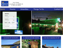 Tablet Screenshot of kaysmotel.com